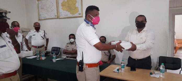 Health kit distribution Police have a duty to life DySP Dinesh Kumar
